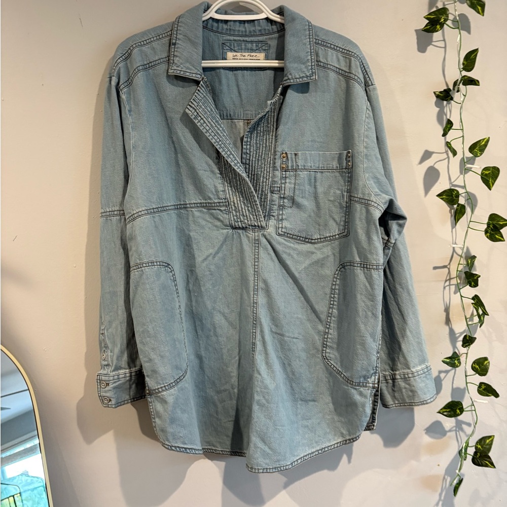 Free people Jean top